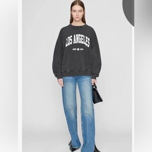 Ramona sweatshirt Los Angeles-washed black